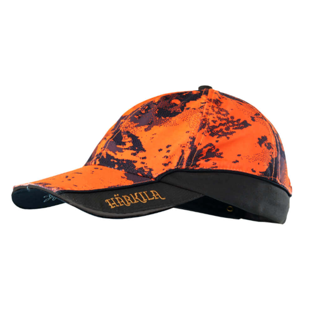 Härkila Lynx Safety Light Cap (orange) - Mützen & Caps
