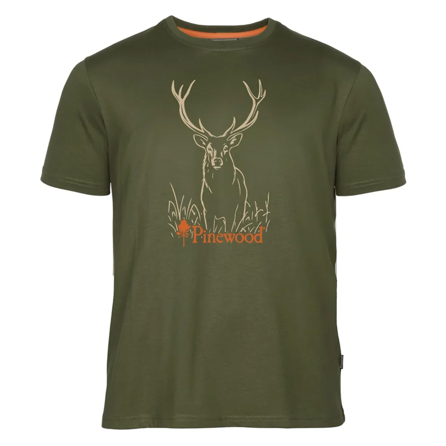Pinewood T-Shirt Red Deer (Brown)