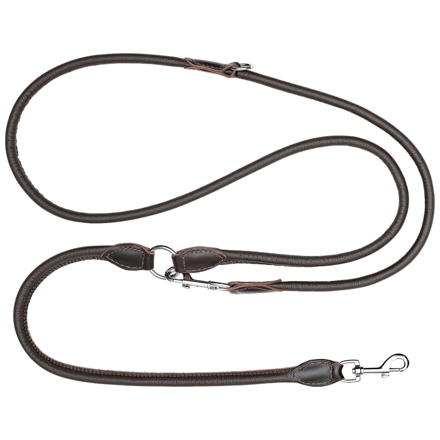 Blaser Hundeleine Leder (Braun)