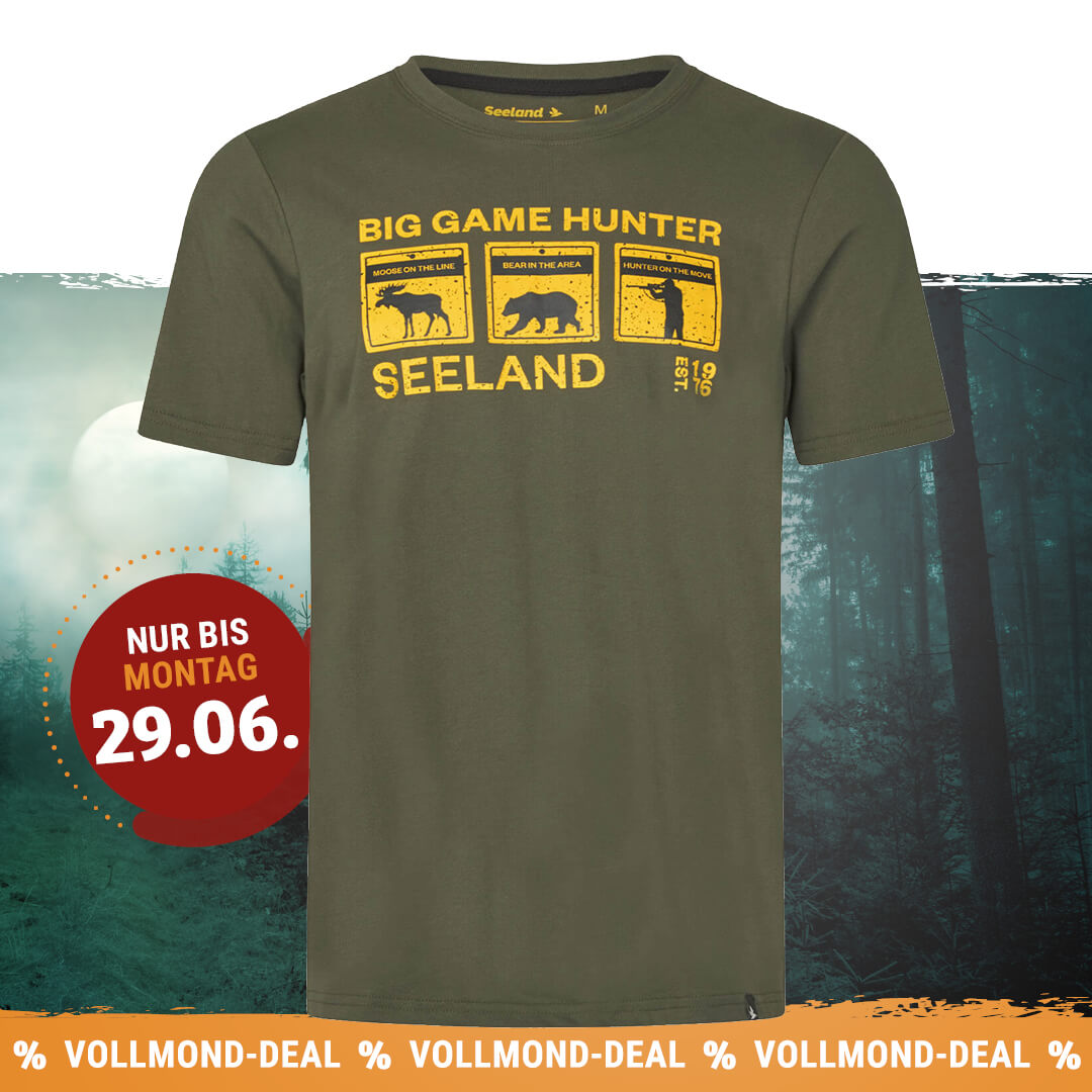 Seeland T-Shirt Caution (Grape Leaf)