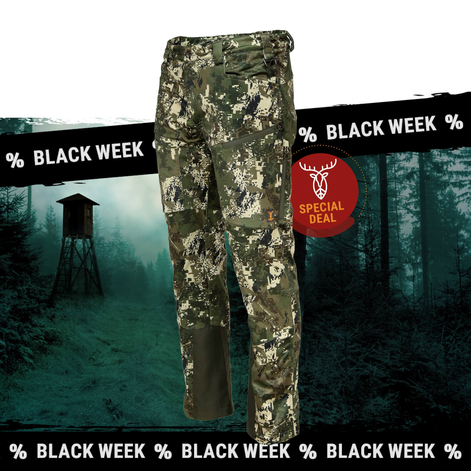 Pirscher Gear Allseason Hose (Optimax) - Krähenjagd