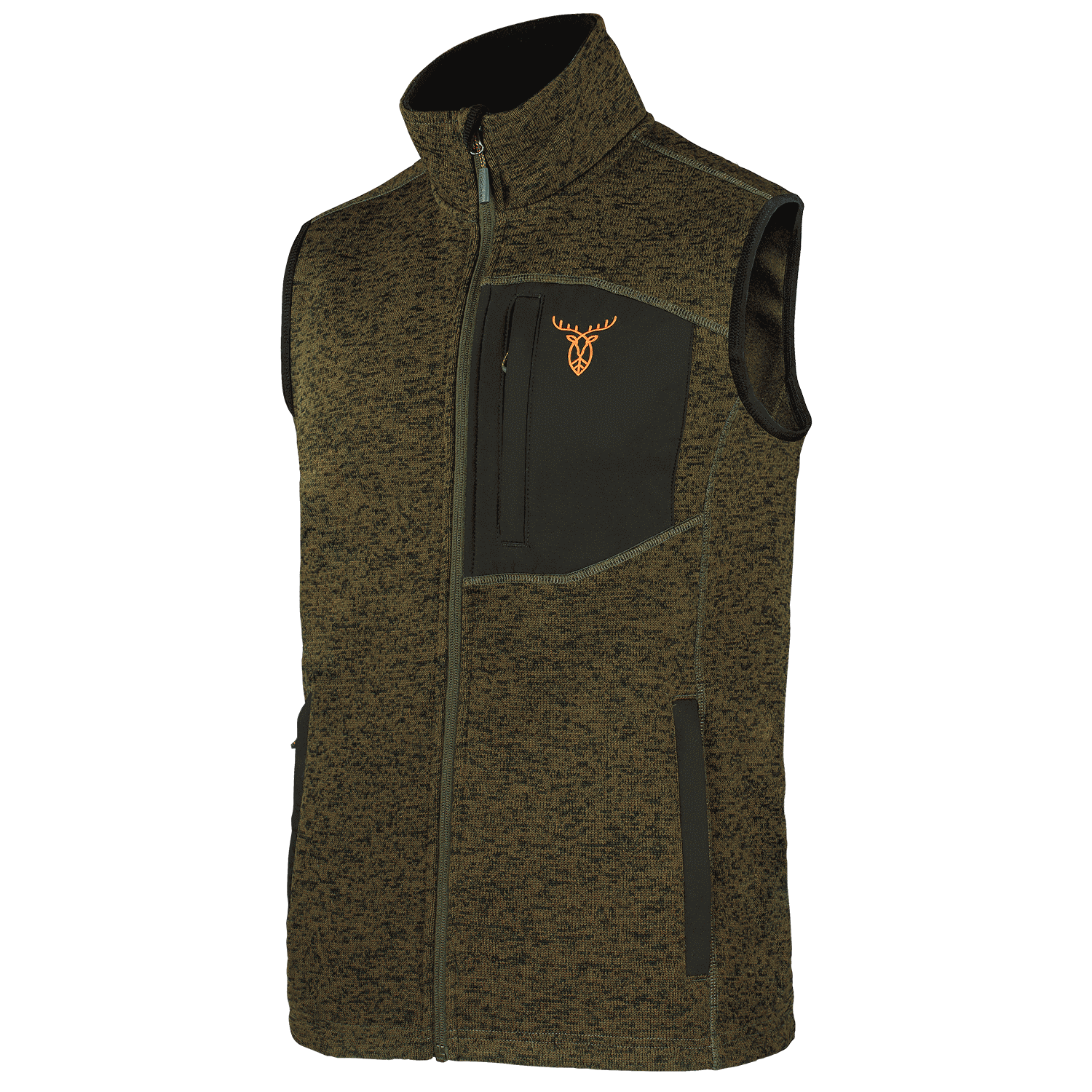 Pirscher Gear Vale Strick-Fleece Weste - Jagdbekleidung Herren