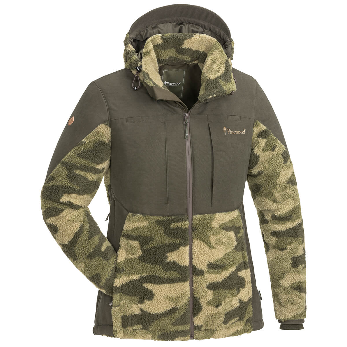 Pinewood Damen-Faserpelzjacke Esbo Camou - Jagdjacken