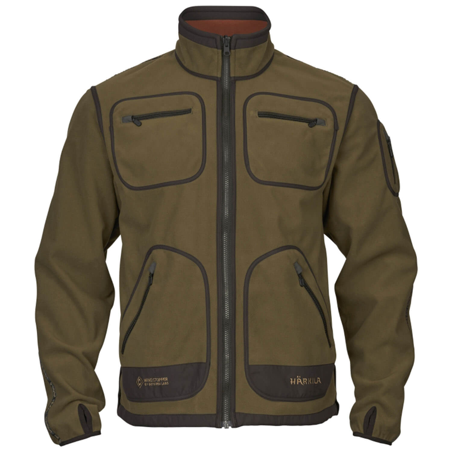 Härkila Wendejacke Kamko (Dark Olive/Arabian Spice)
