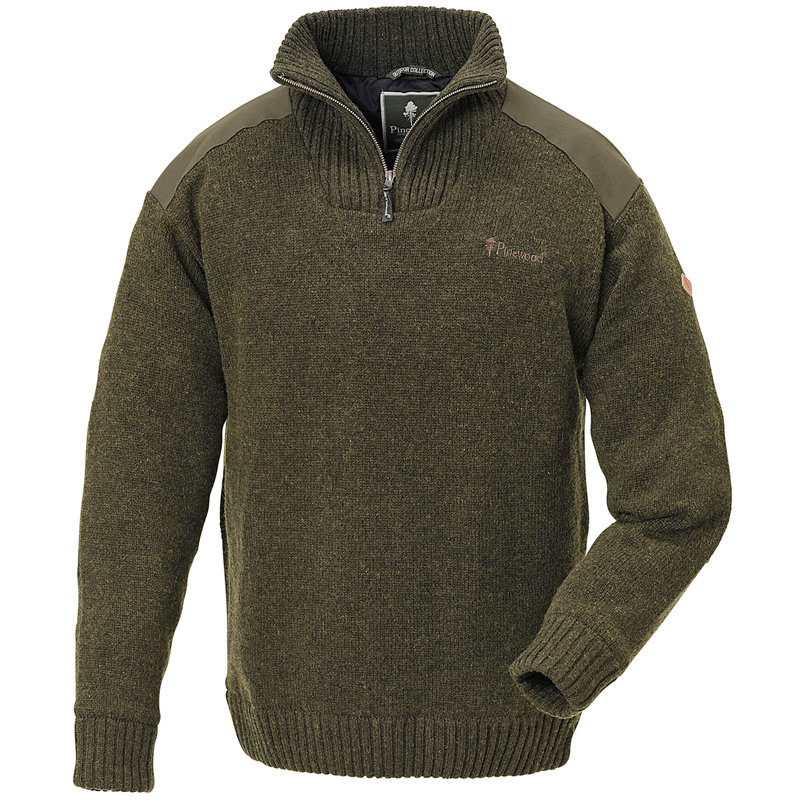 Pinewood Hurricane Pullover (grün) - Pullover & Westen