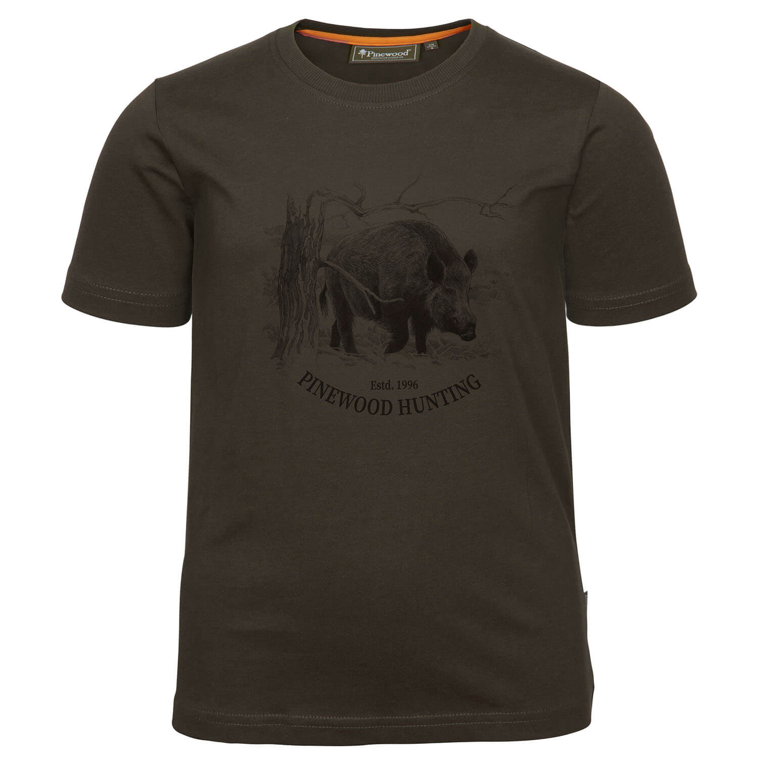 Pinewood T-Shirt Wild Boar Kids - Sommer-Jagdbekleidung