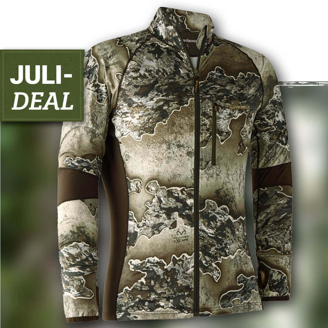 Deerhunter Fleecejacke Excape Ins. (Realtree Excape) - Blattjagd