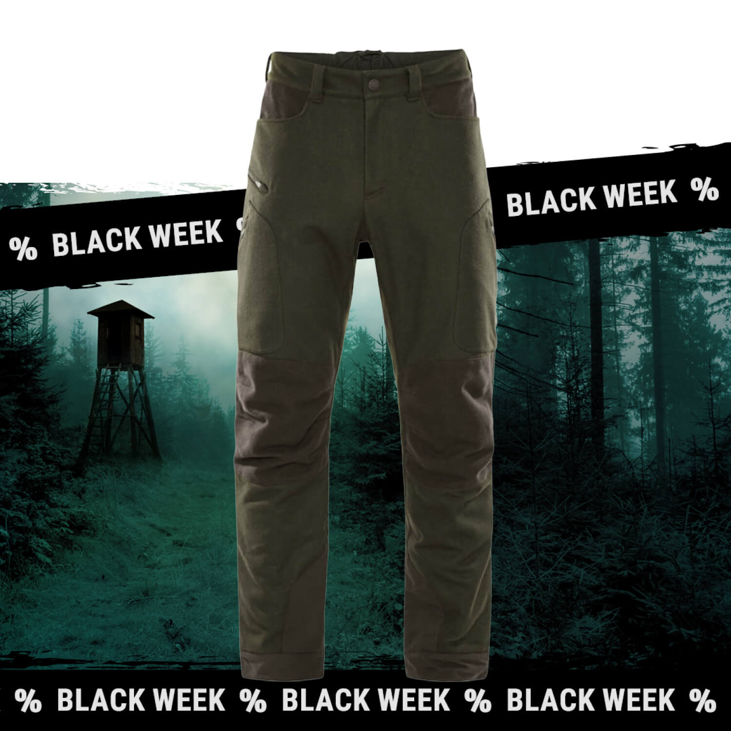 Härkila Winterhose Metso Insulated - Schwarzwildjagd