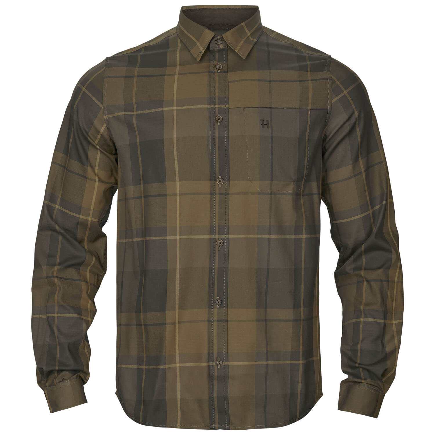 Härkila Hemd Akse (Willow Green Check) - Jagdhemden