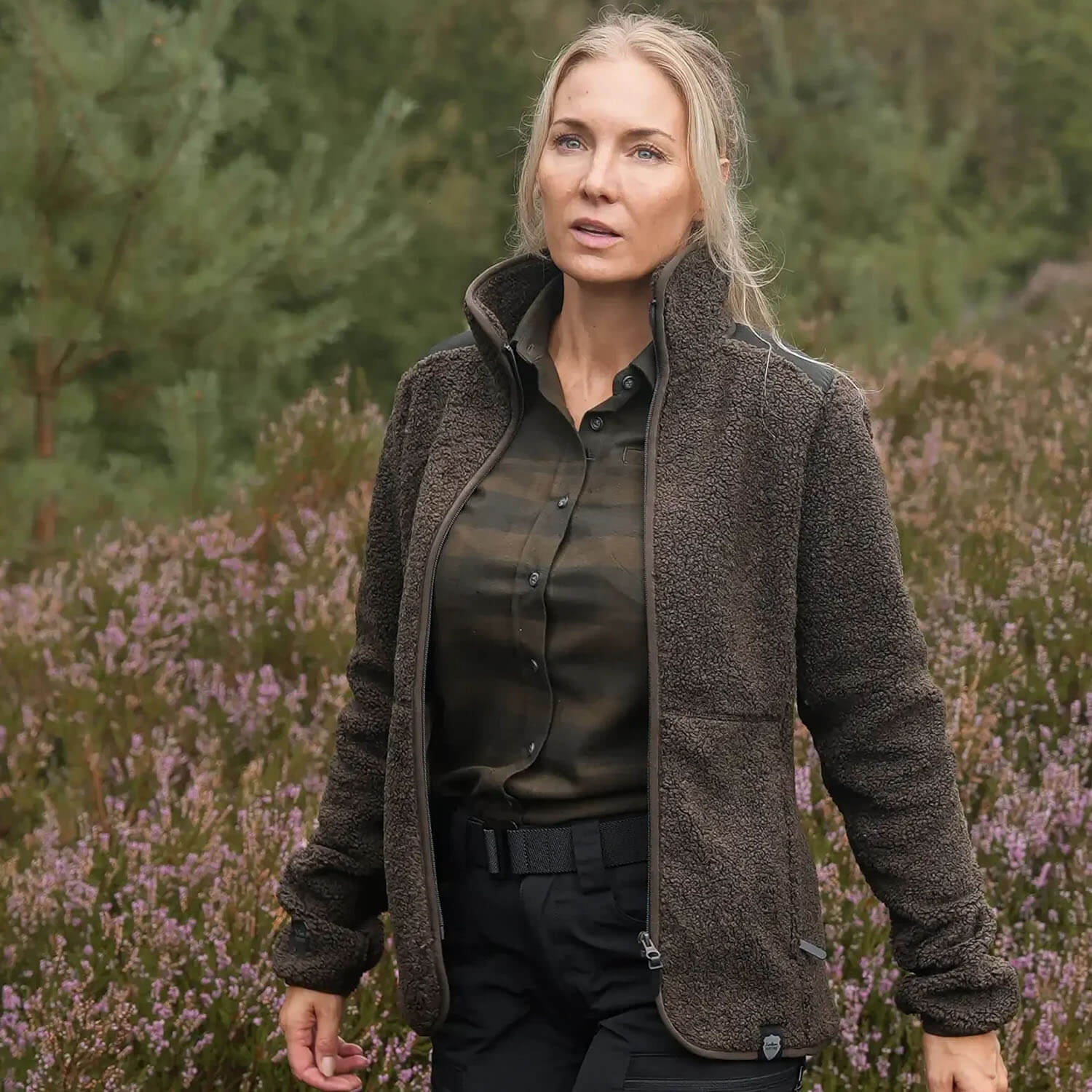 Northern Hunting Faserpelzjacke Gudrun (Dark Green)