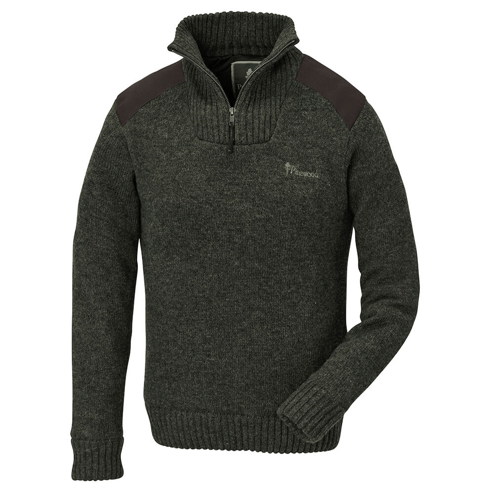 Pinewood Damen Pullover Hurricane  (grün) - Jagdbekleidung Damen