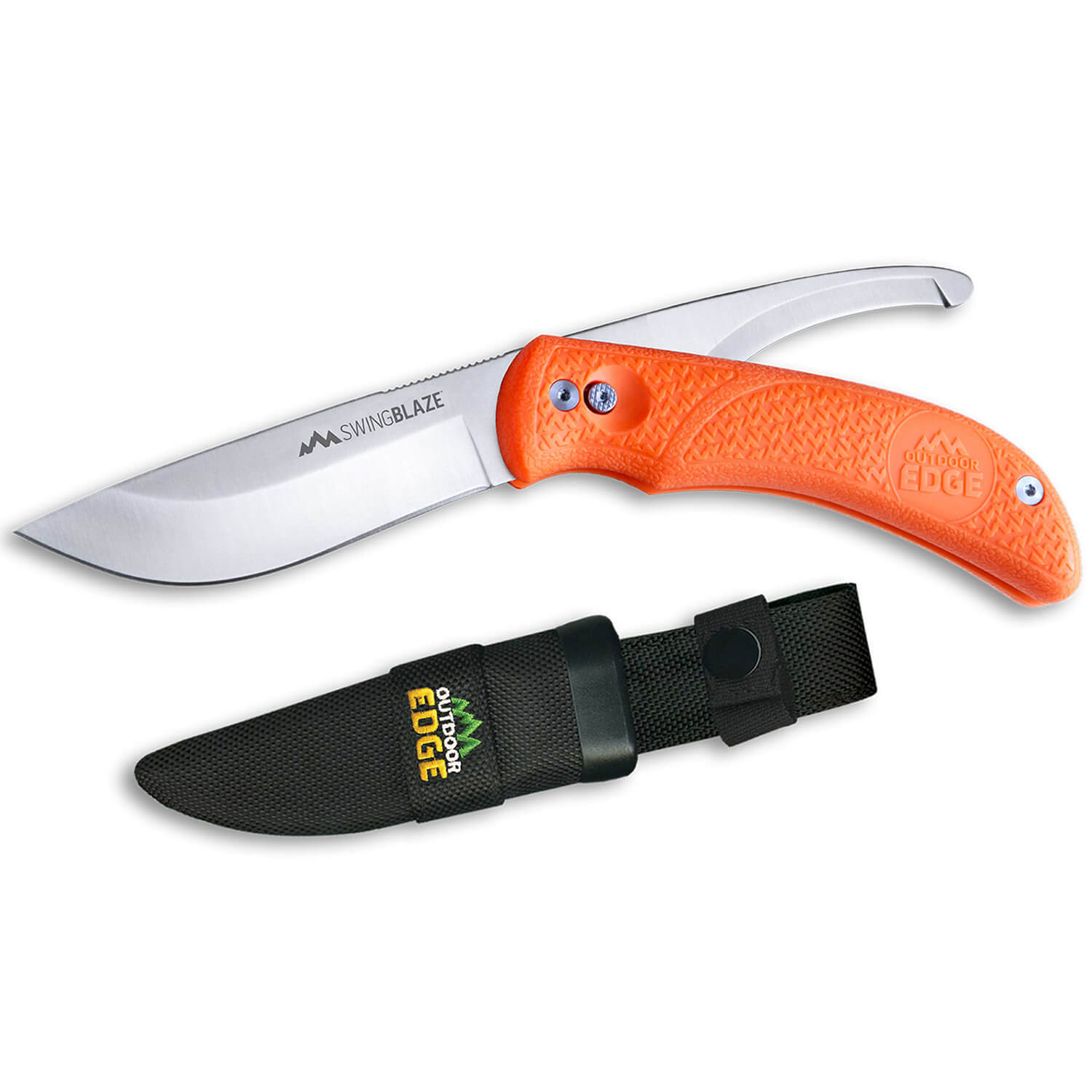 Outdoor Edge Jagdmesser Swingblade (Orange) - Wildbretverarbeitung