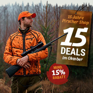Starke Okotber-Deals zum Jubiläum 15 Jahre Pirscher Shop