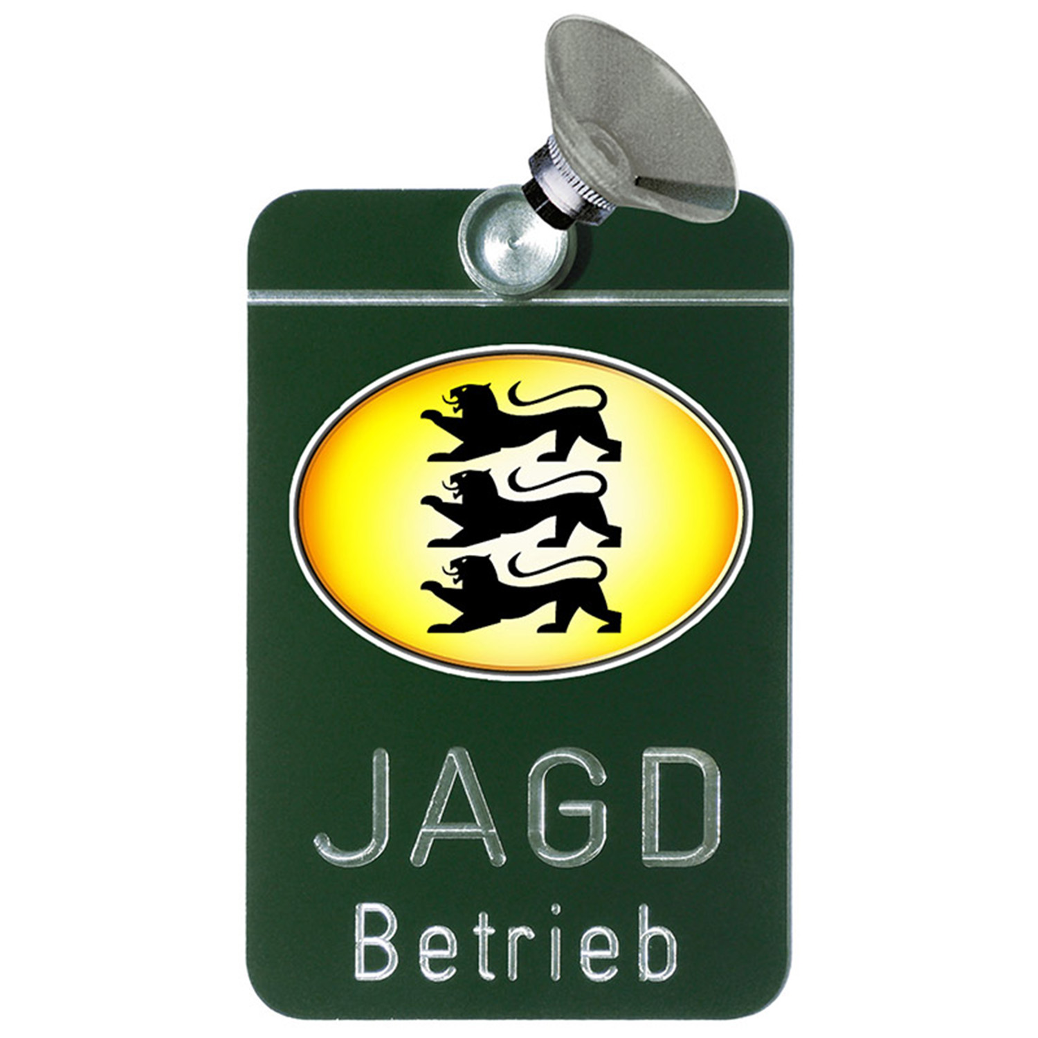 Akah Autoschild Jagdbetrieb Baden-Württemberg