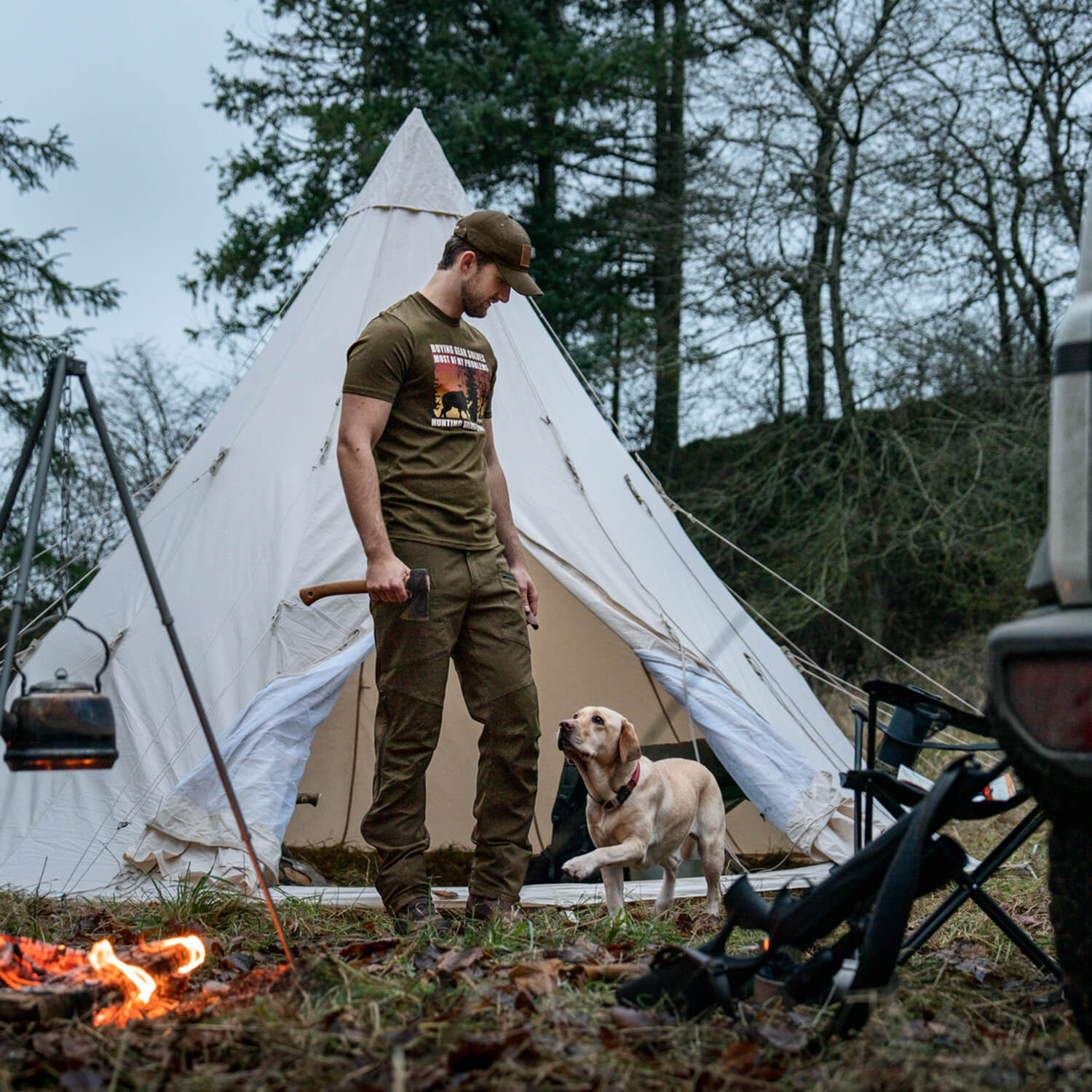 Seeland T-Shirt Highseat Sunnset (Light Pine)