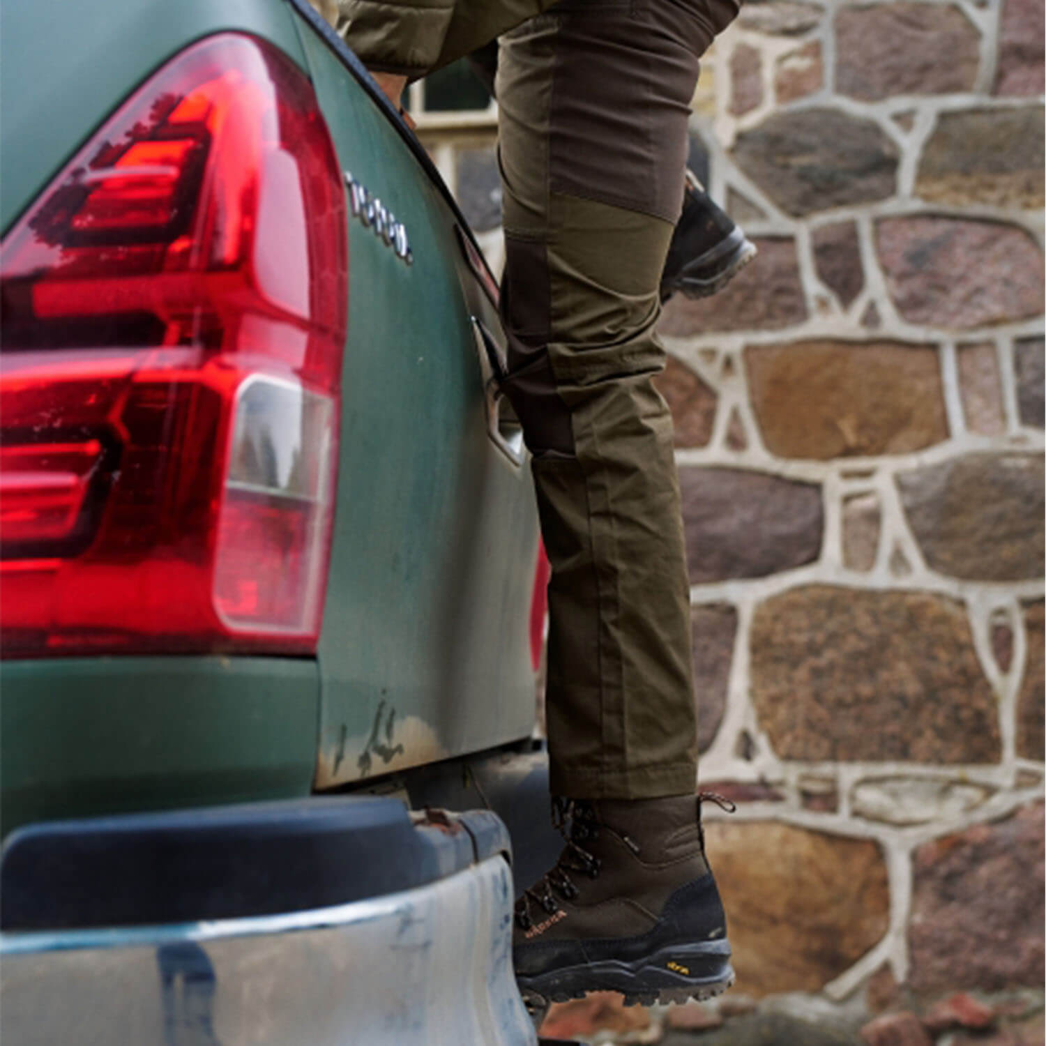 Härkila Jagdhose Fjell (Willow Green/Shadow Brown)