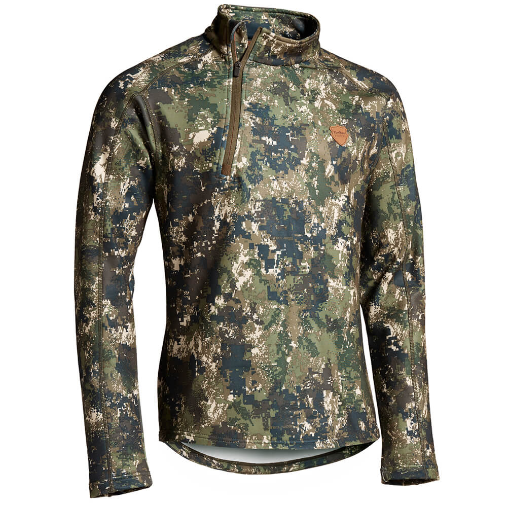 Northern Hunting Svart Fleece Shirt