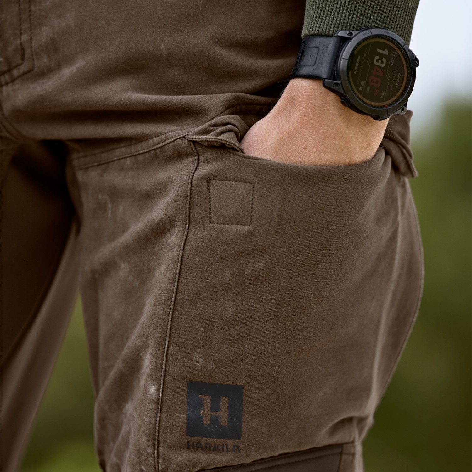 Härkila Jagdhose Scandinavian (Dark Earth/Slate Brown)