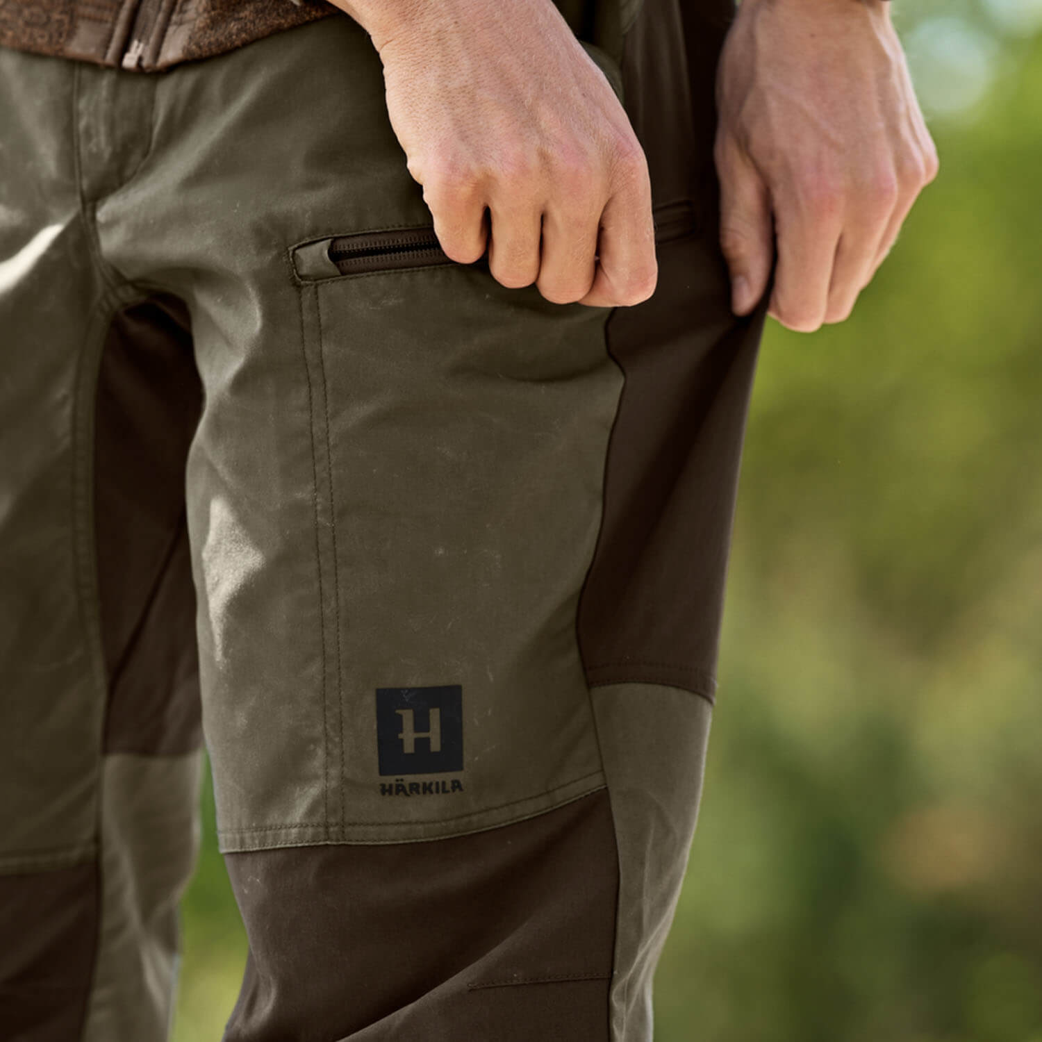 Härkila Jagdhose Fjell (Willow Green/Grape Leaf)
