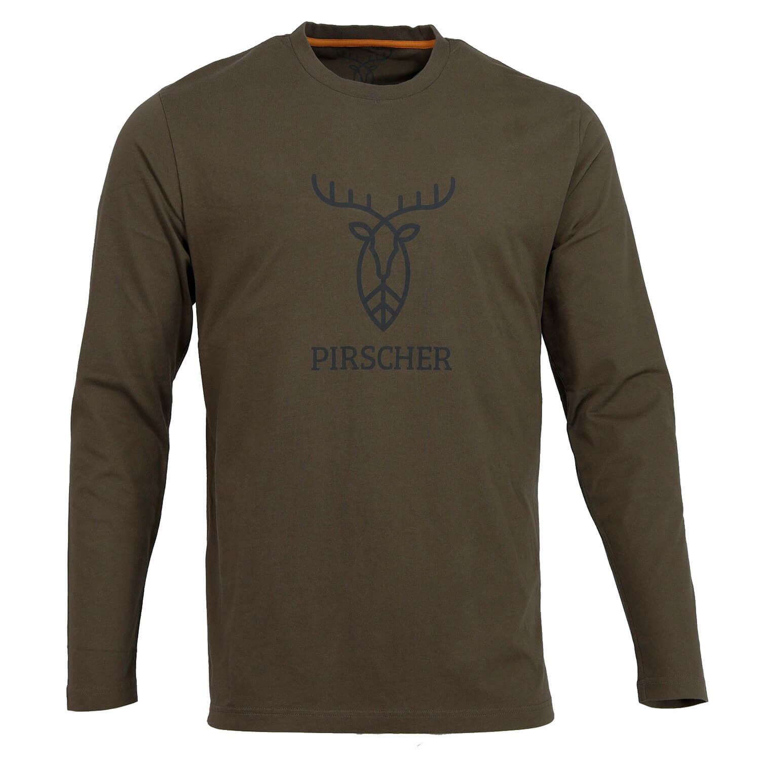 Pirscher Gear LS Shirt Logo (Braun) - Shirts
