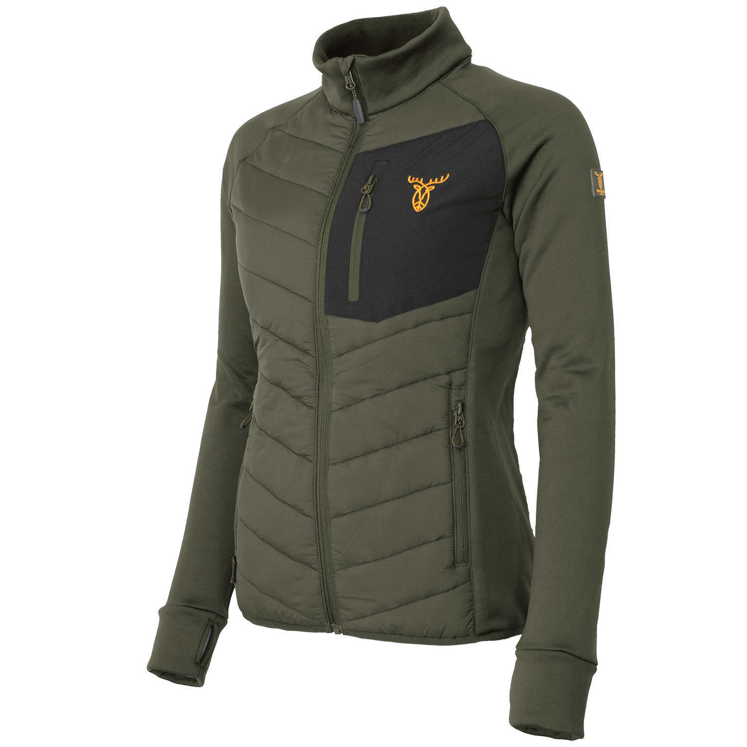 Pirscher Gear Hybrid-Fleece Damenjacke