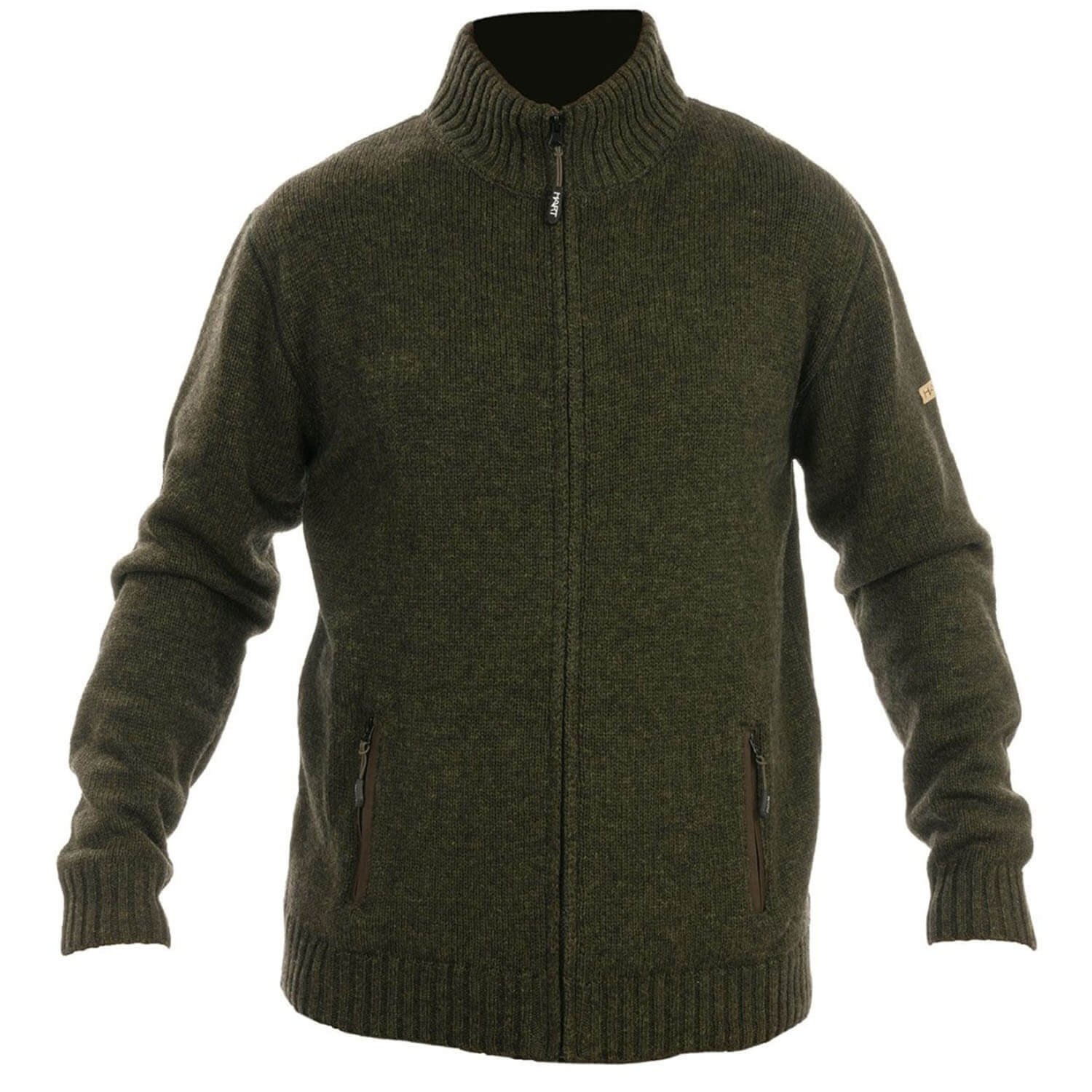 Hart Strickpullover Nevis-FZ (Olivia Oscuro) - Jagdpullover