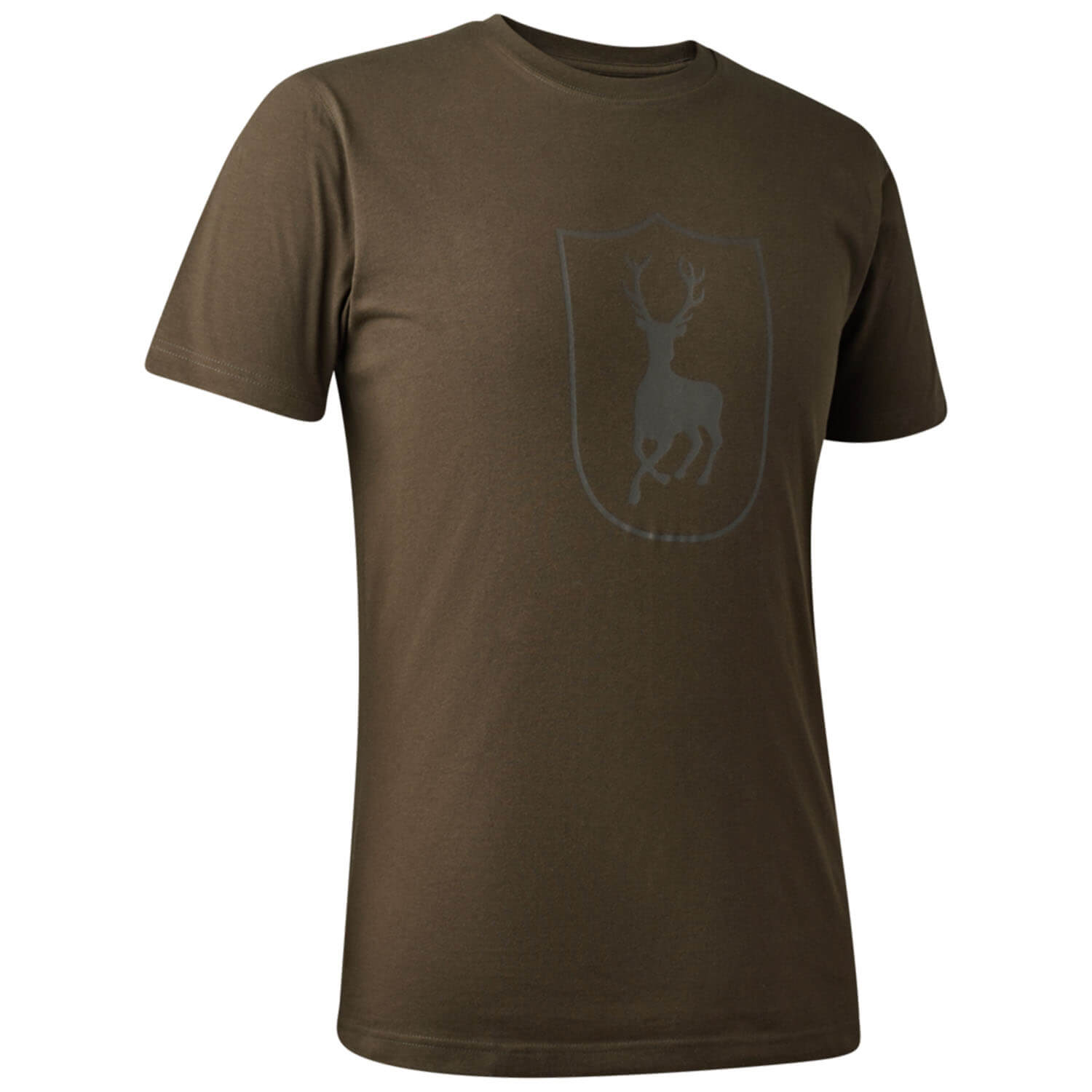 Deerhunter T-Shirt Logo Deer (Fallen Leaf) - Jagdbekleidung Herren