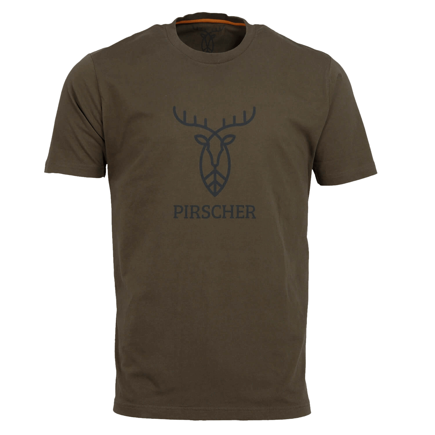 Pirscher Gear T-Shirt Logo (Braun) - Sommer-Jagdbekleidung