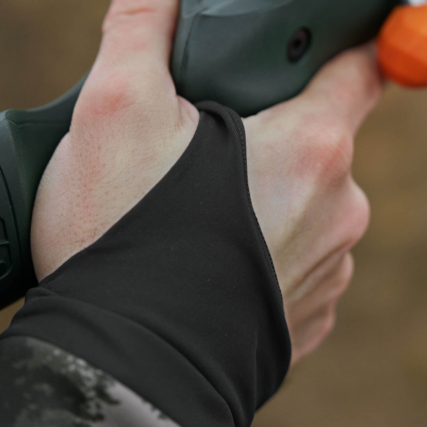  Härkila fleecejas Noctyx Volledige Rits (AXIS MSP Zwart)