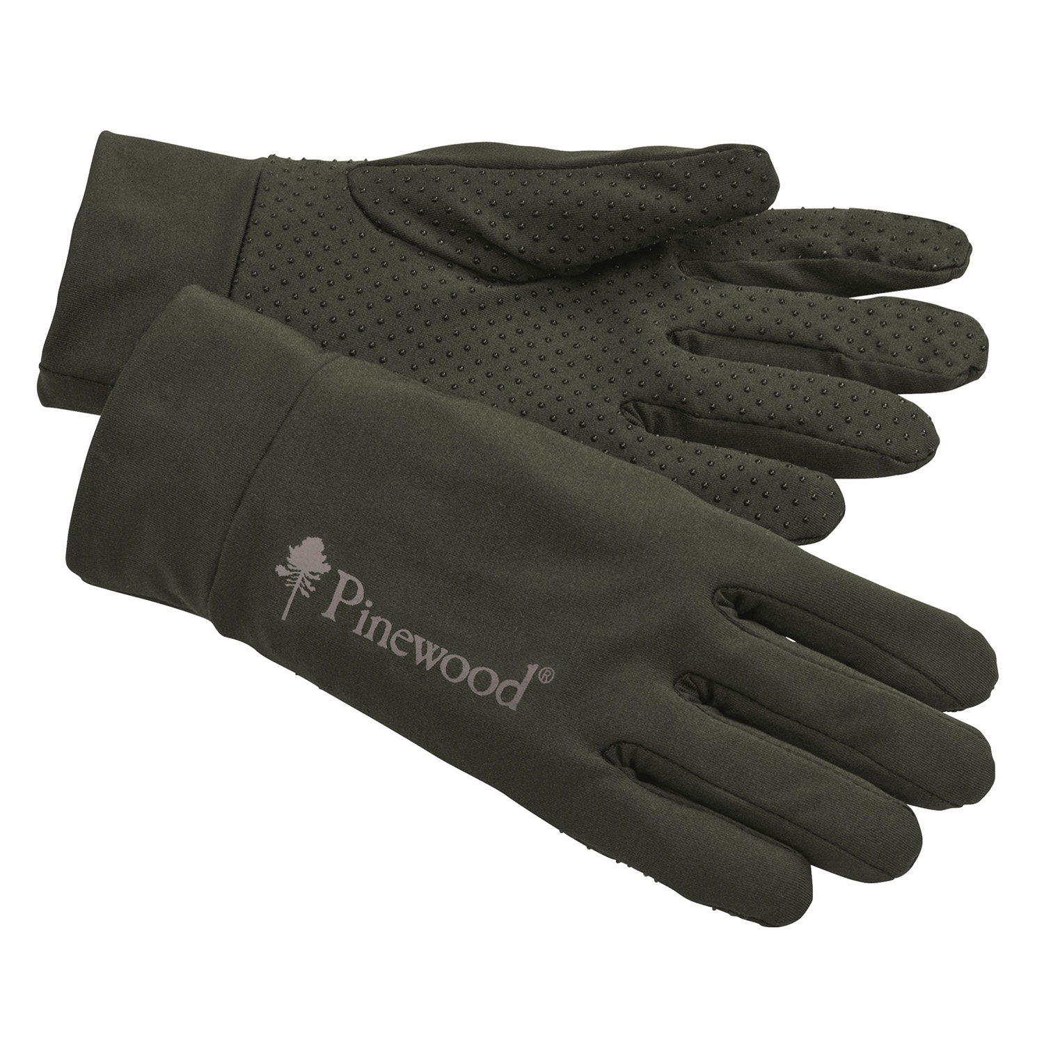 Pinewood Handschuh Thin Liner (Moss Green)