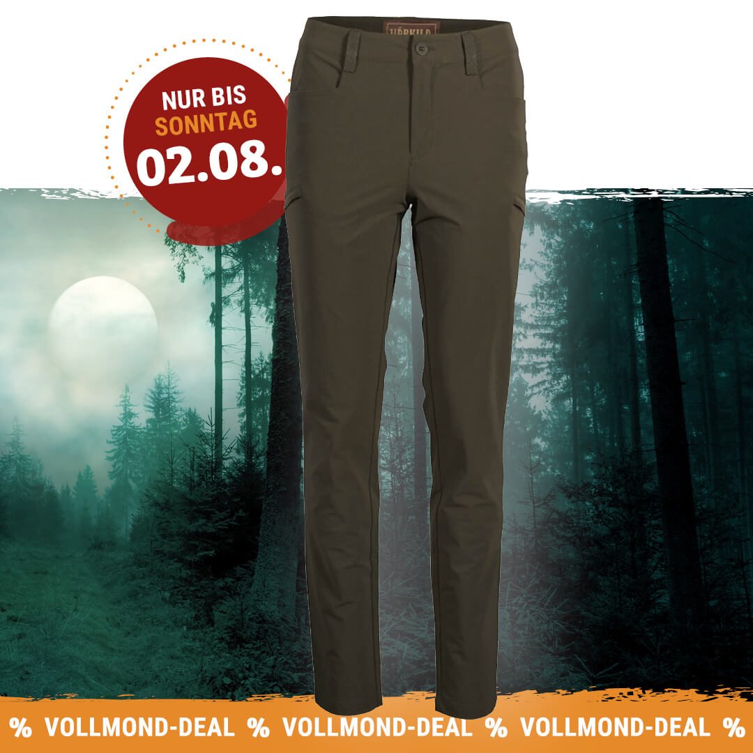 Härkila Damenjagdhose Trail (Willow green) - Sommer-Jagdbekleidung