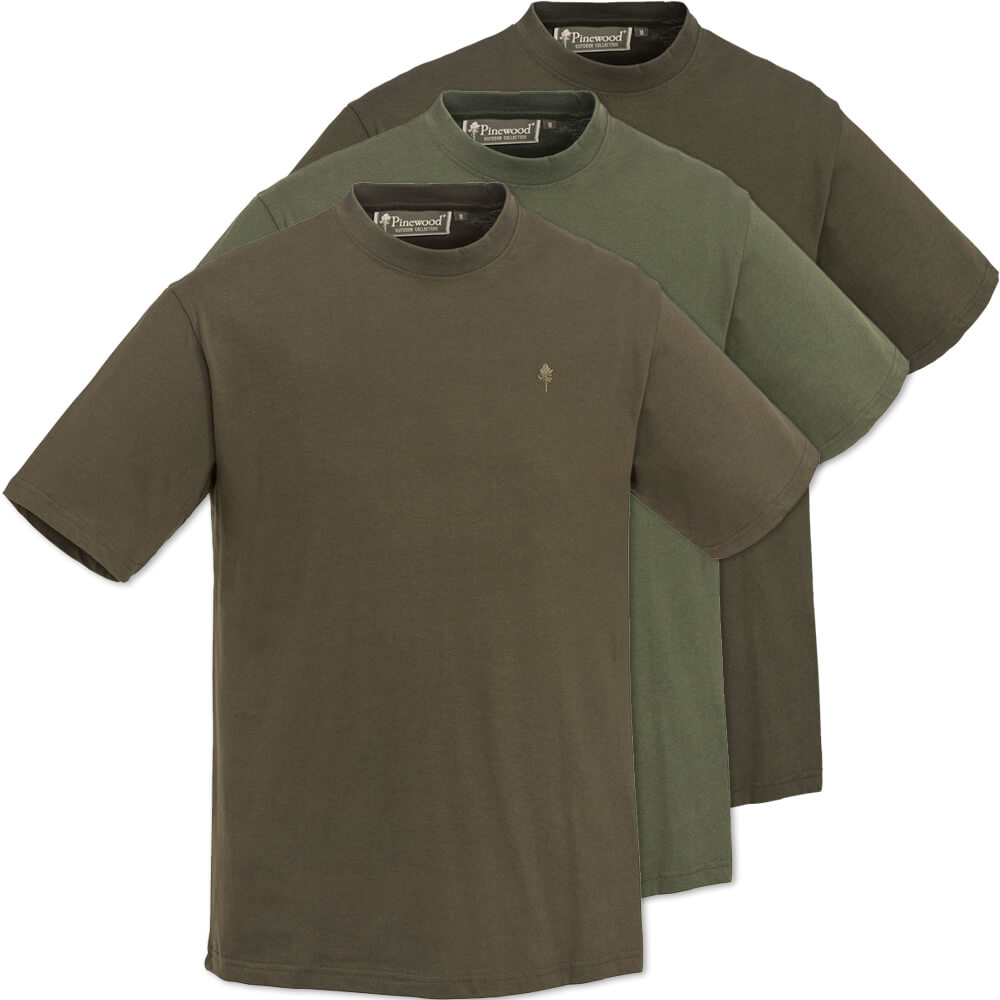 Pinewood 3er-Pack T-Shirt - Shirts