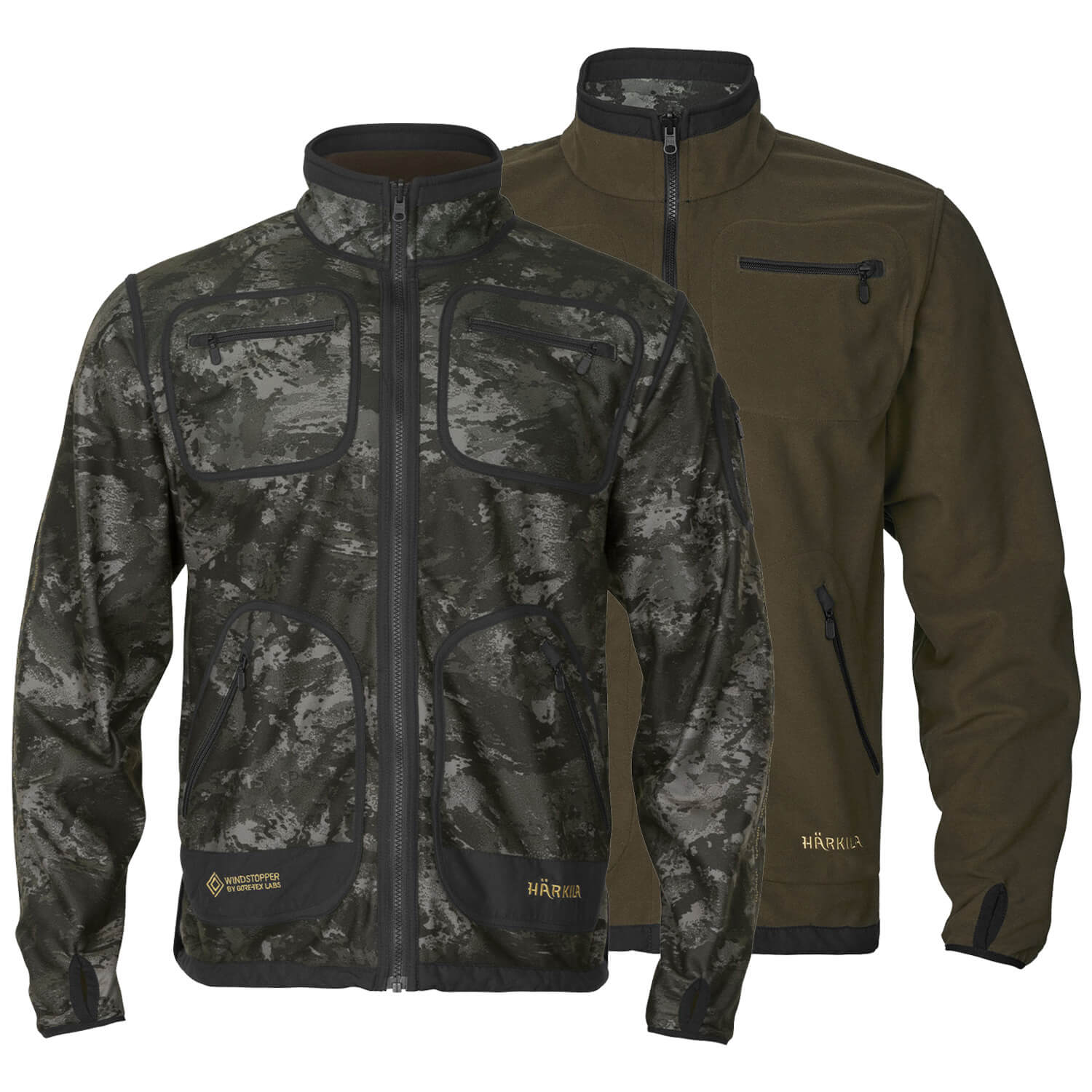 Härkila Wendejacke Kamko Noctyx WSP (Grün/AXIS MSP Black)