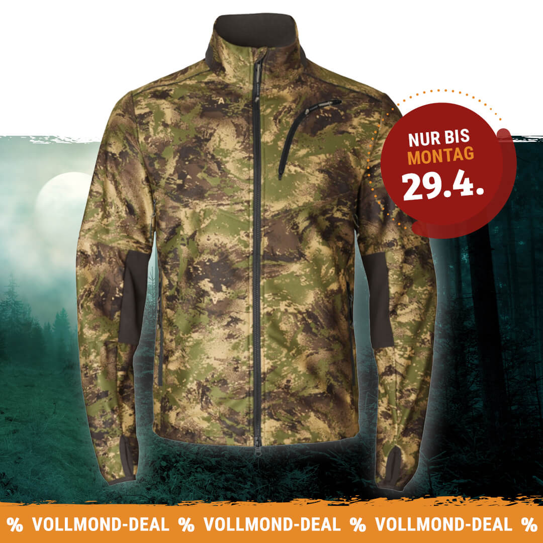 Härkila Fleecejacke Deer Stalker Camo WSP (AXIS MSP) - vollmond-deal