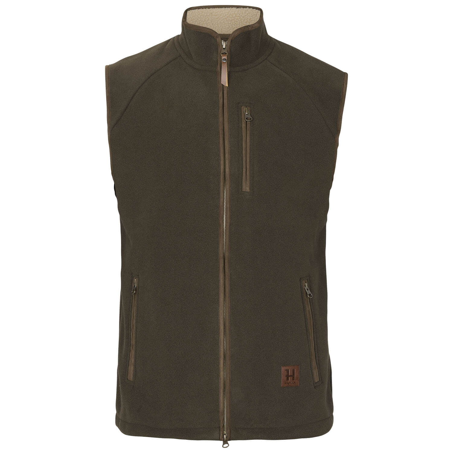 Härkila Fleeceweste Sandhem Sherpa (Willow Green) - Westen