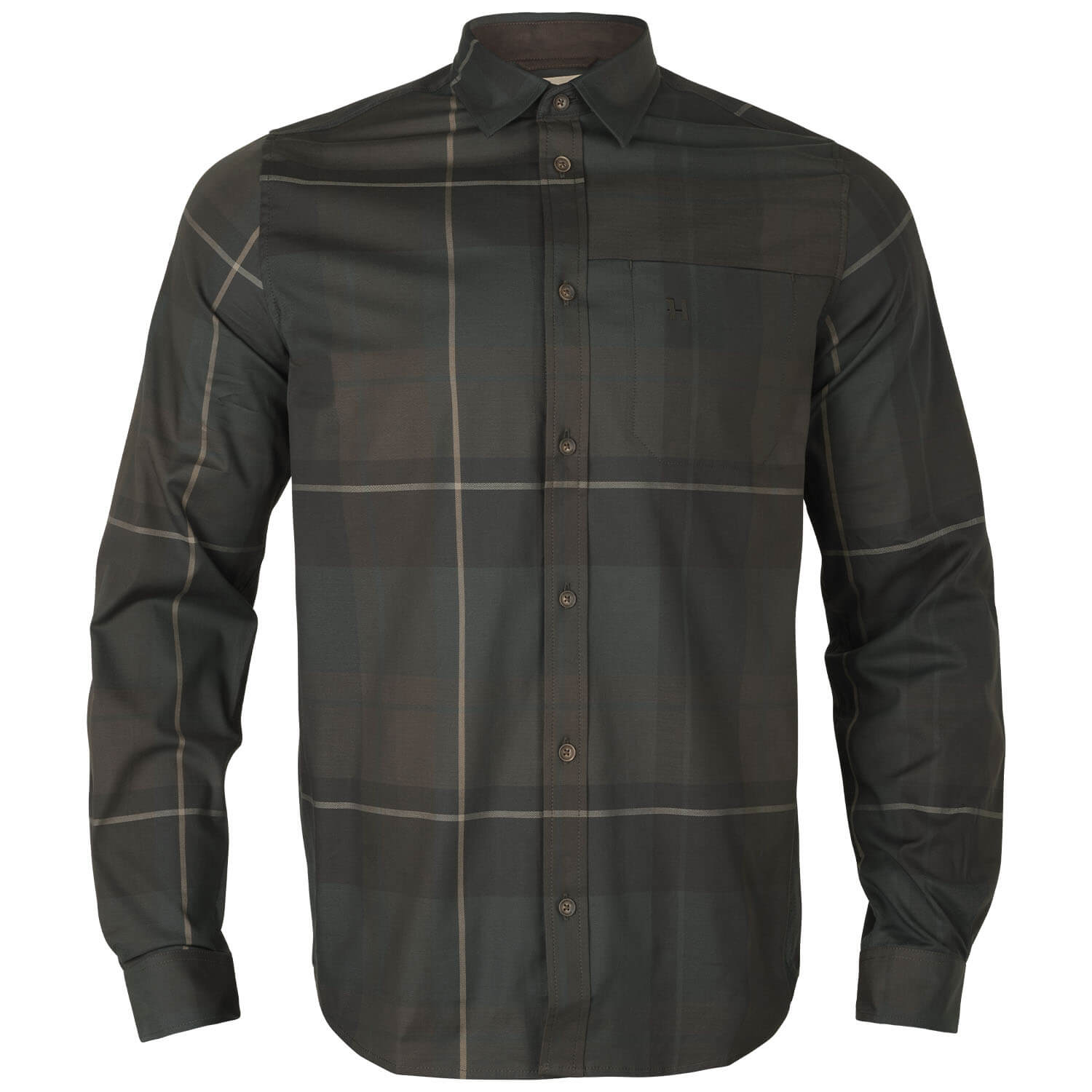 Härkila Hemd Akse (Shadow Brown Check) - Jagdhemden