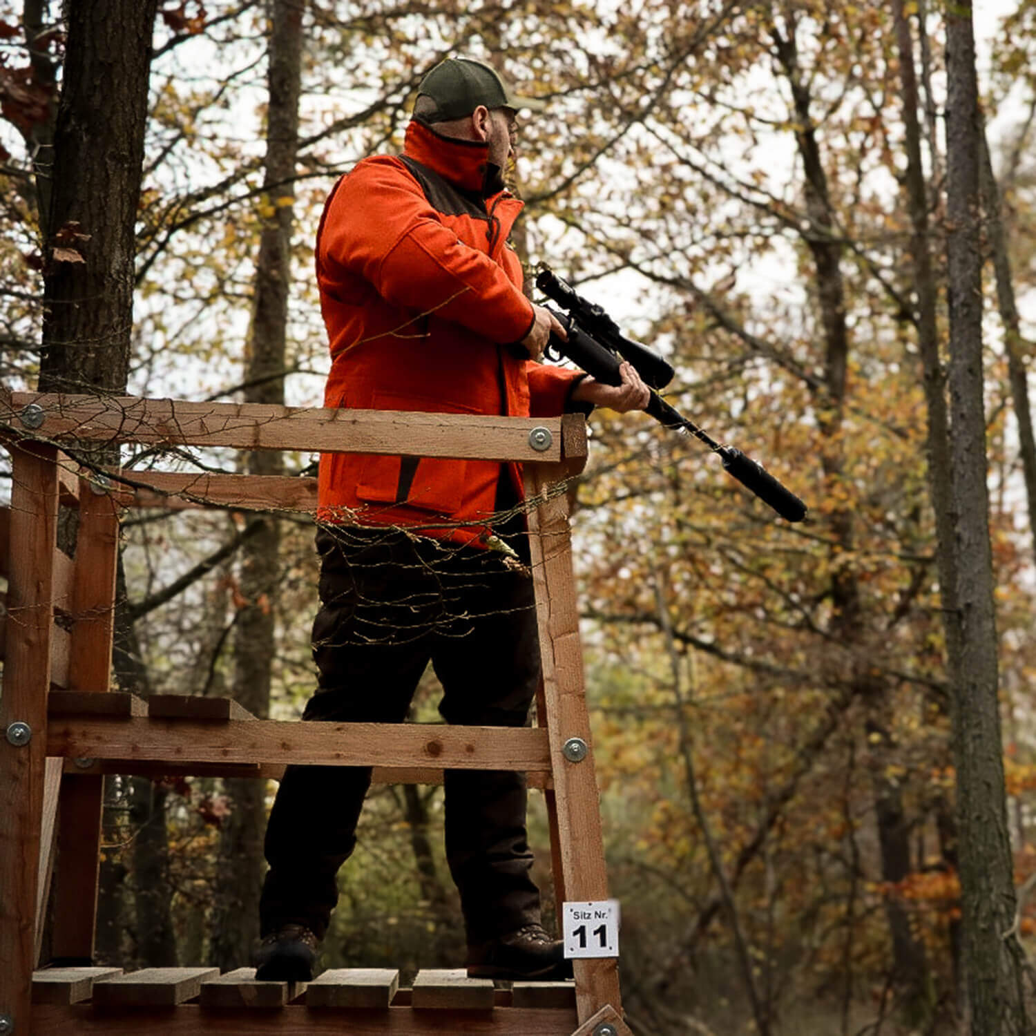 Rascher Lodendrückjagdjacke