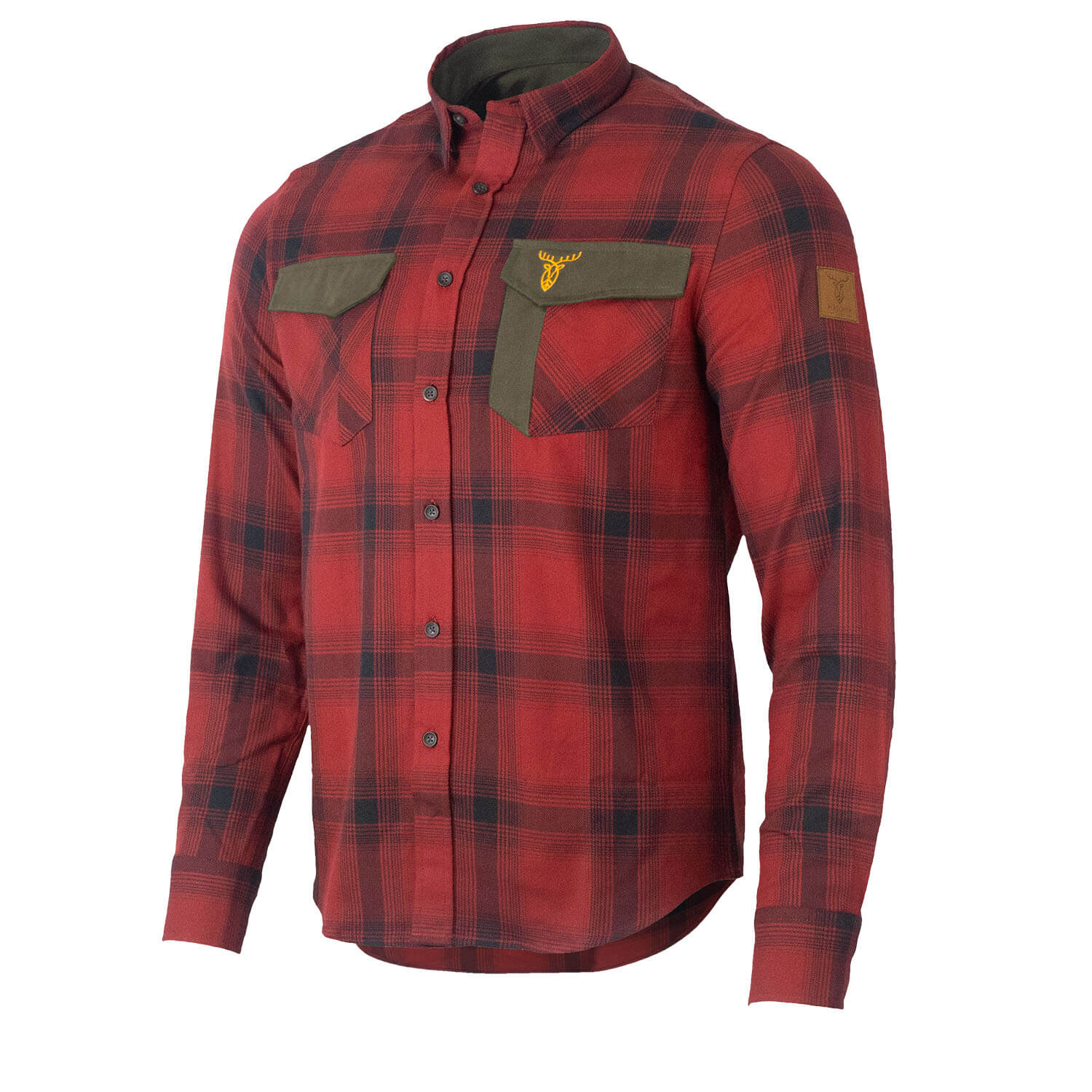 Pirscher Gear Forest Hemd (Fiery Red) - Jagdbekleidung Herren