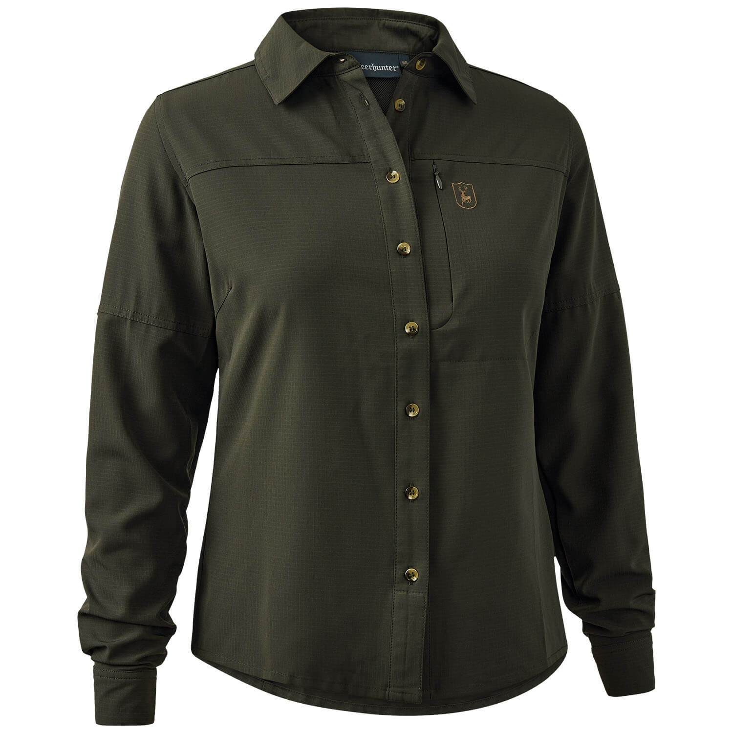 Deerhunter Jagdhemd Lady Canopy (Forest Green) - Jagdbekleidung Damen