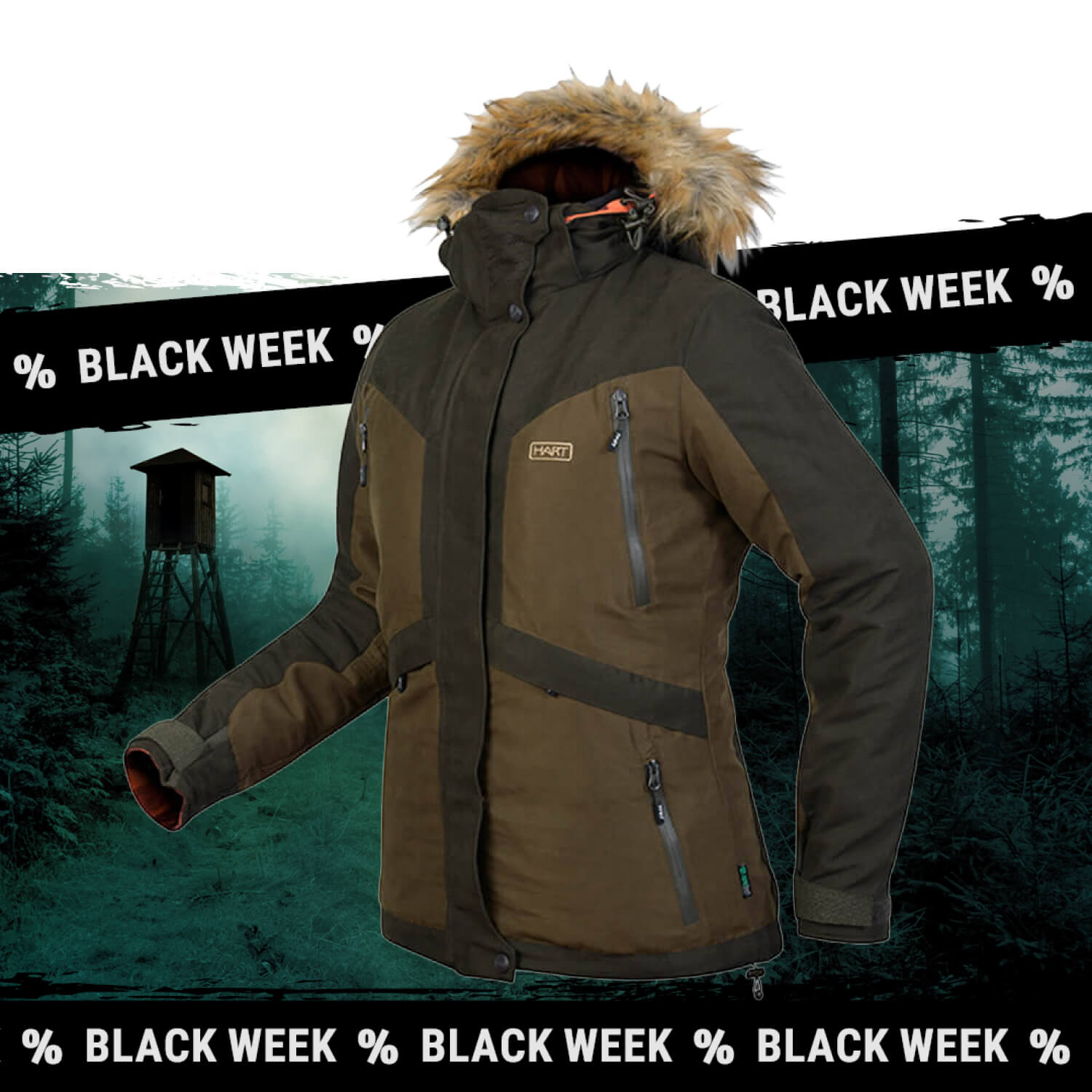 Hart Damen Winter-Wendejacke Altai-J