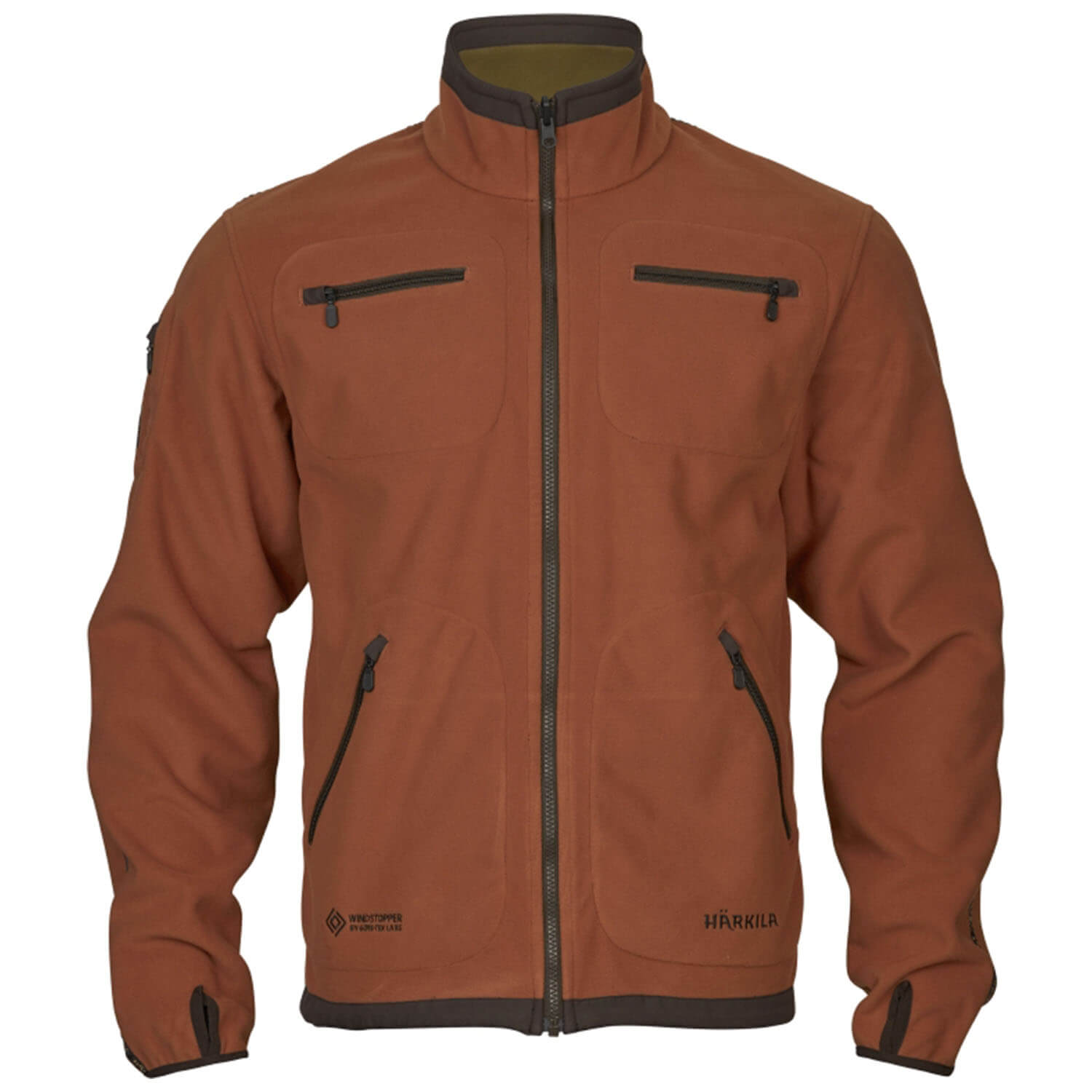 Härkila Wendejacke Kamko (Dark Olive/Arabian Spice)