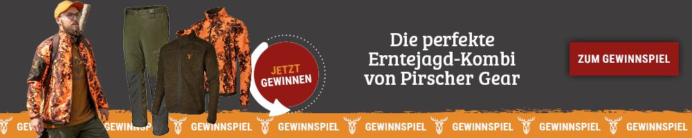 Jagd-Gewinnspiel bei Pirscher Shop