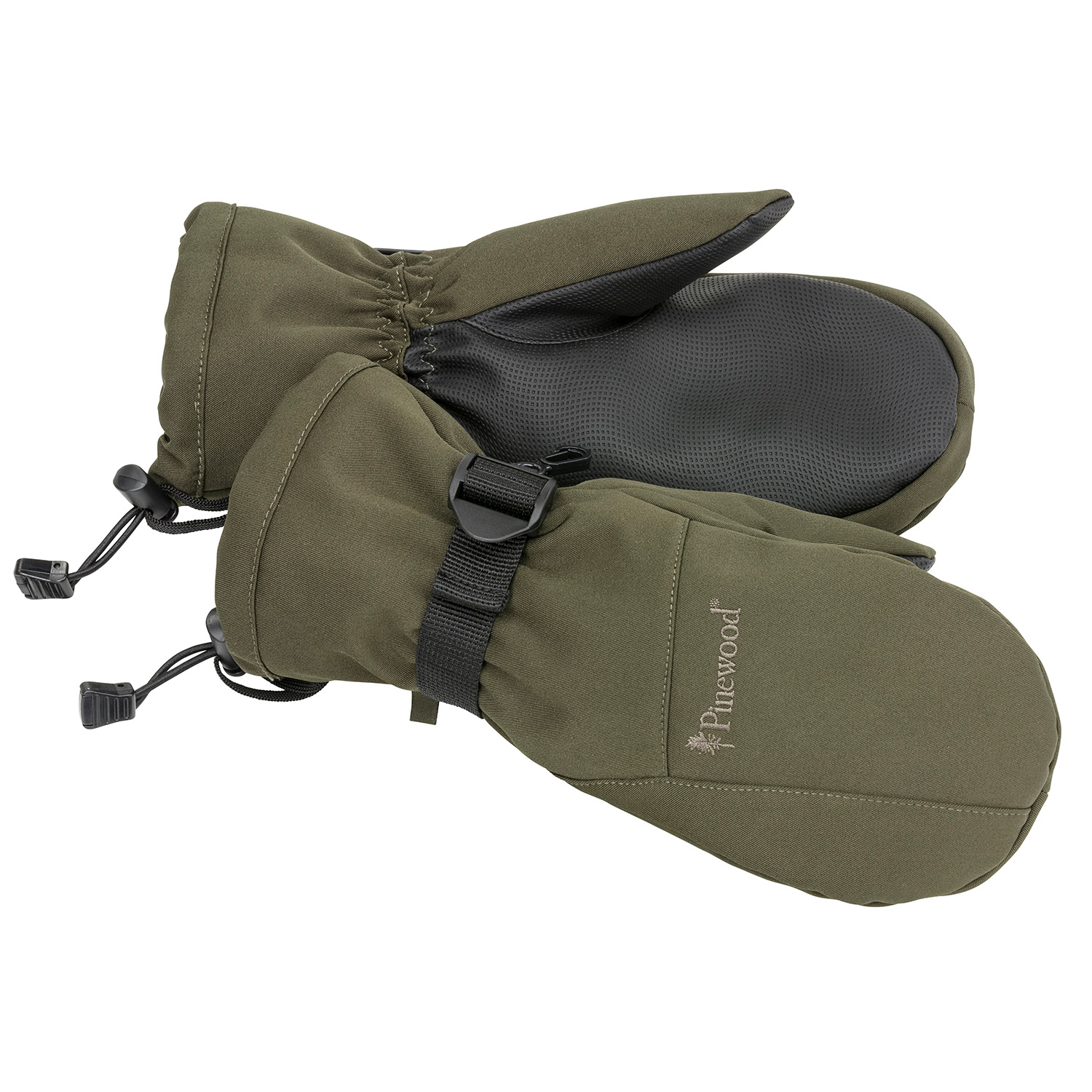Pinewood Fäustlinge gefüttert (Dark Green) - Schwarzwildjagd
