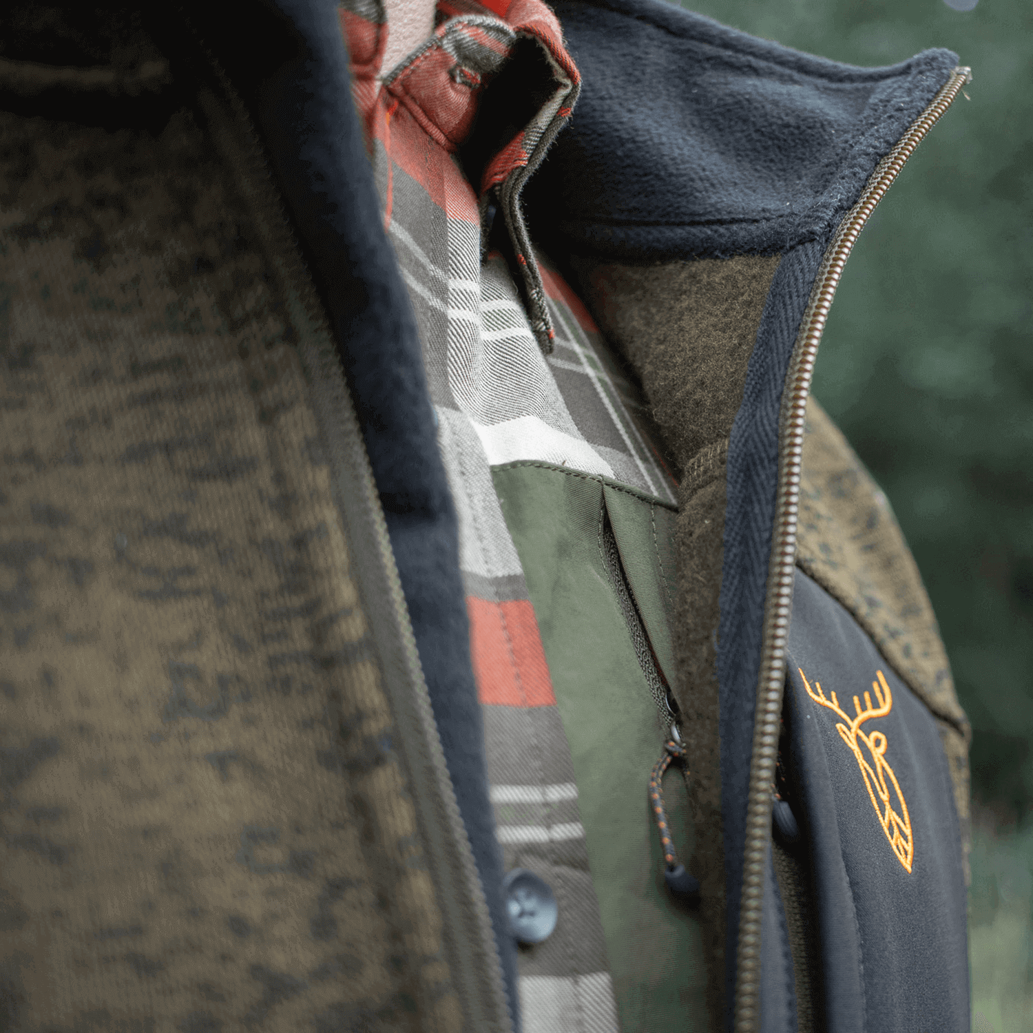 Pirscher Gear Vale Strick-Fleece Weste