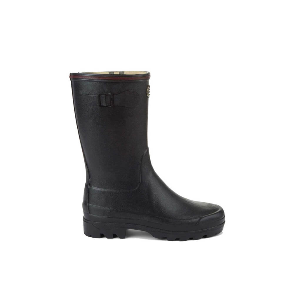 Le Chameau Damen Gummistiefel Giverny Bottillon (Noir)