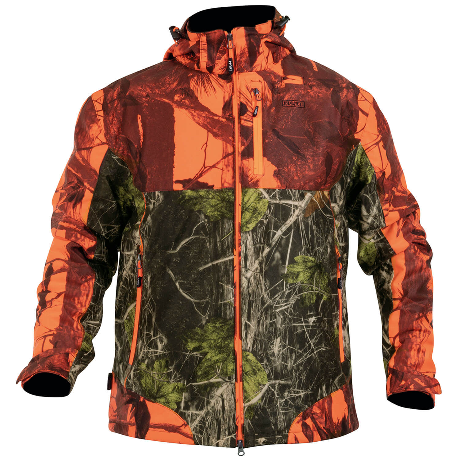 Hart Jagdjacke Donon-J (Camo Blaze/ Camo Forest) - Tarnjacken