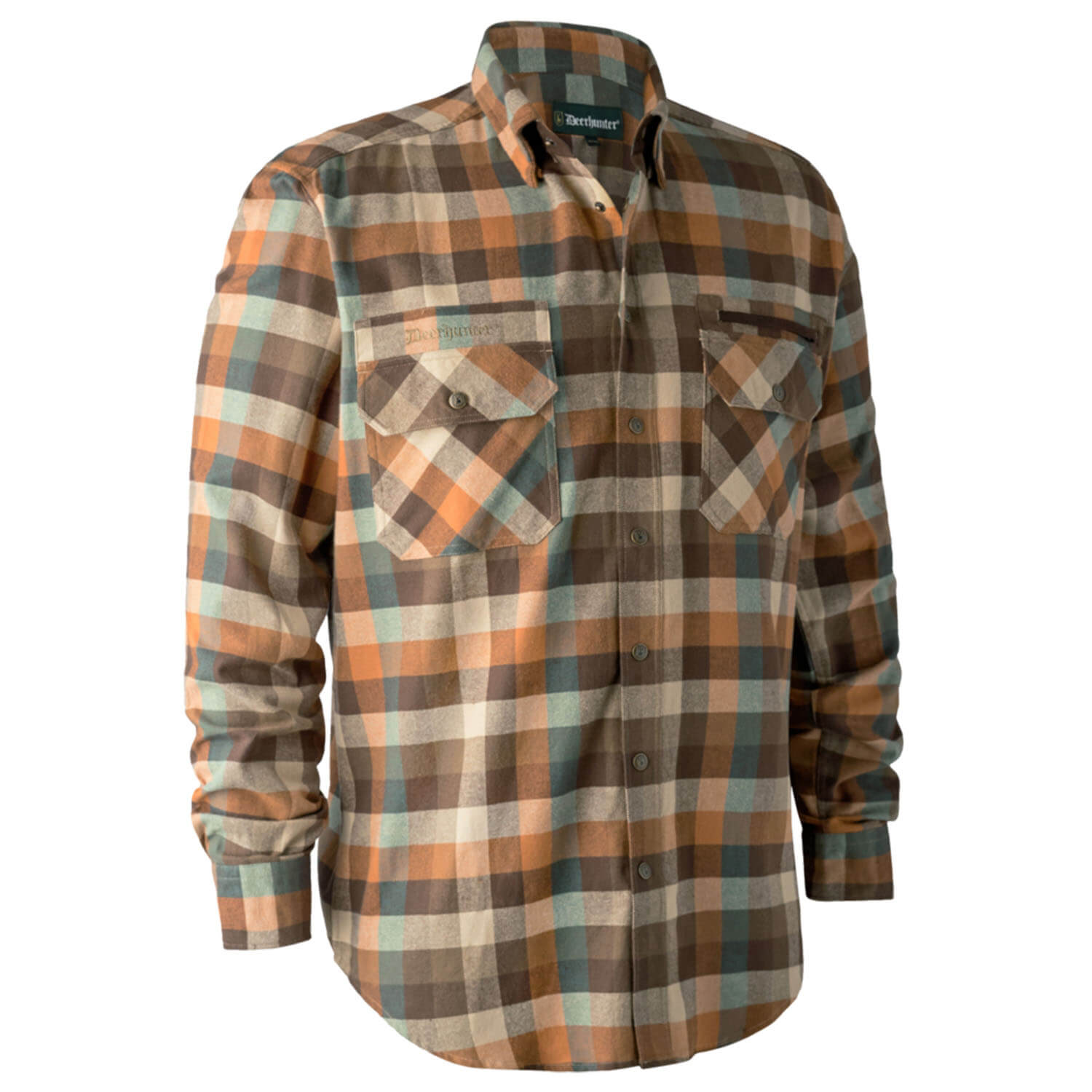 Deerhunter Jagdhemd James (Brown Check) - Jagdbekleidung Herren