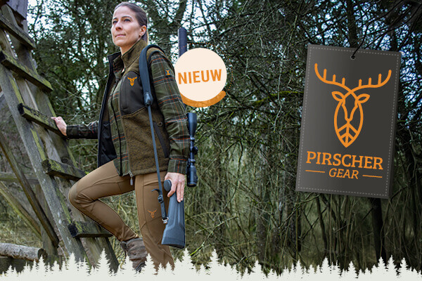 Nieuw voor jaagsters: Pirscher Gear jachtblouse Field en jachtleggings in bruin