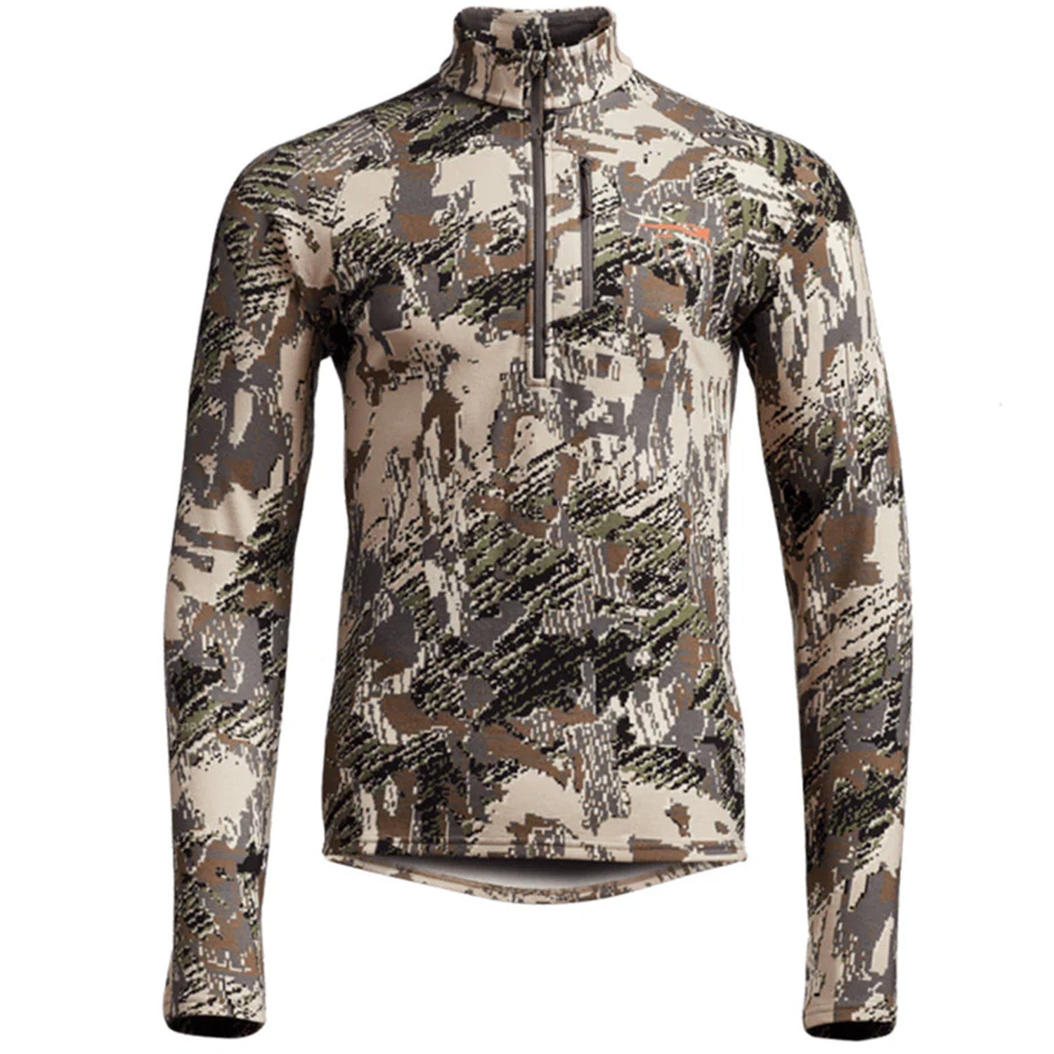 Sitka Gear Half-Zip Core Merino 330 (Optifade Open Country) - Shirts
