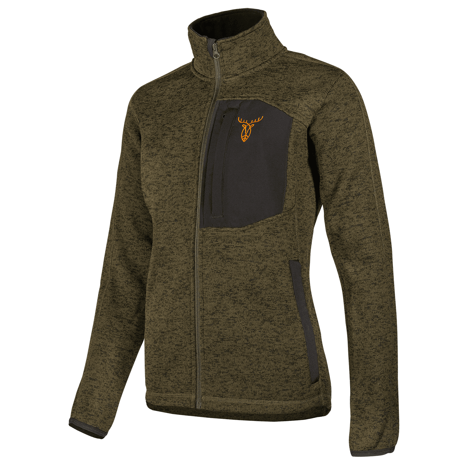 Pirscher Gear Vale Strick-Fleece Damenjacke